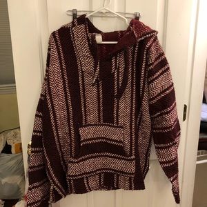 Authentic woven pull-over